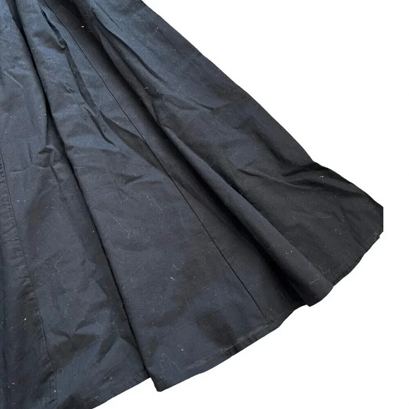 Charter Club Black Jeweled Fit & Flare Midi Dress 10 - Picture 2 of 4